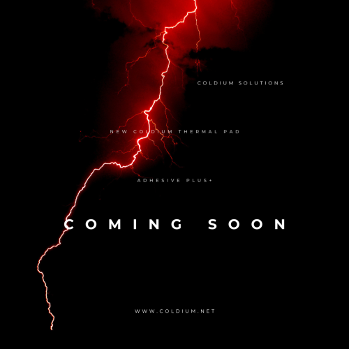 NEW COLDIUM THERMAL PAD ADHESIVE+